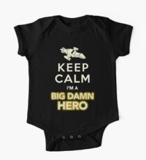 Keep Calm, I'm a Big Damn Hero Firefly Shirt One Piece - Short Sleeve