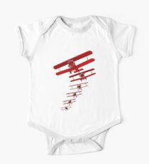 Retro Doppeldecker Baby Body Kurzarm