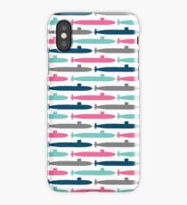Colorful Submarine Squadron iPhone Case
