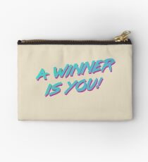 A Winner Is You Zipper Pouch
