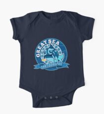 Great Sea Cartography Short Sleeve Baby One-Piece