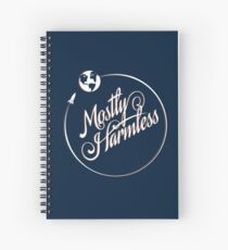 Earth: Mostly Harmless Spiral Notebook