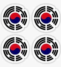 Korean Patriot Flag Series Sticker