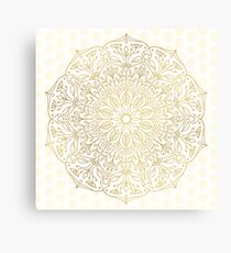 Goldmandala Leinwanddruck