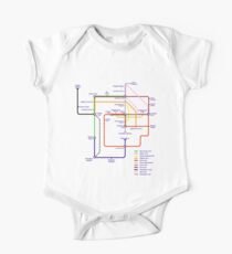 Kanto Tube One Piece - Short Sleeve