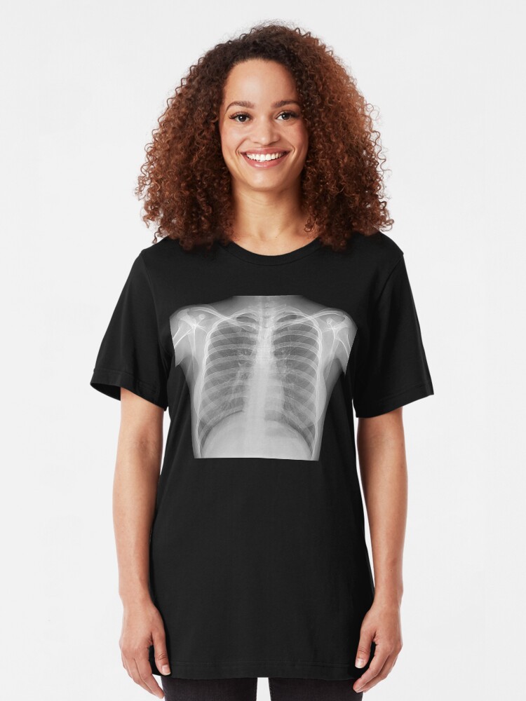 Alternate view of Female X Ray Slim Fit T-Shirt