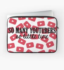 So Many Youtubers Laptop Sleeve