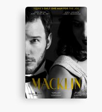 "Macklin" poster 2 Canvas Print
