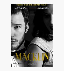 "Macklin" poster 2 Photographic Print