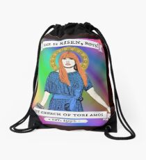 Church of Tori Amos Drawstring Bag