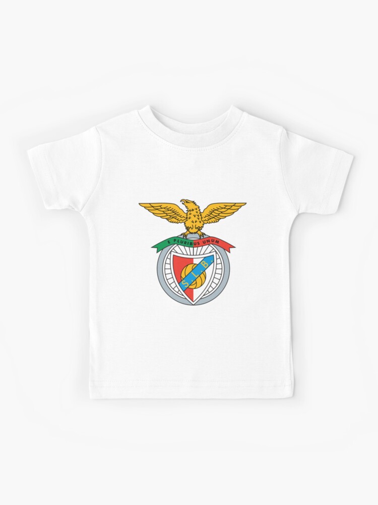 Mens Golden Sport Lisboa Sl Benfica Logo 3//4 Sleeve Raglan T-Shirt