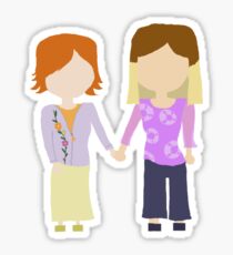 You're My Always - Willow & Tara Stylized Print Sticker