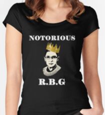 Notorious RBG Tailliertes Rundhals-Shirt
