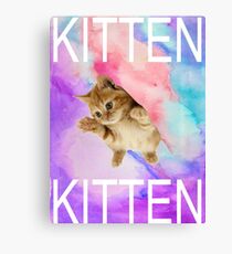 KITTEN KITTEN Canvas Print