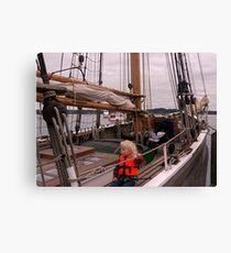 Waiting for the great adventure to begin..........! Canvas Print