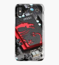 msi gaming computer iPhone Case/Skin