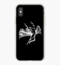 Vinilo o funda para iPhone ICARUS LANZA LAS CUERNAS - blanco *** FAV ICARUS GONE? VEA ABAJO***
