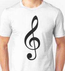 Treble Clef Unisex T-Shirt