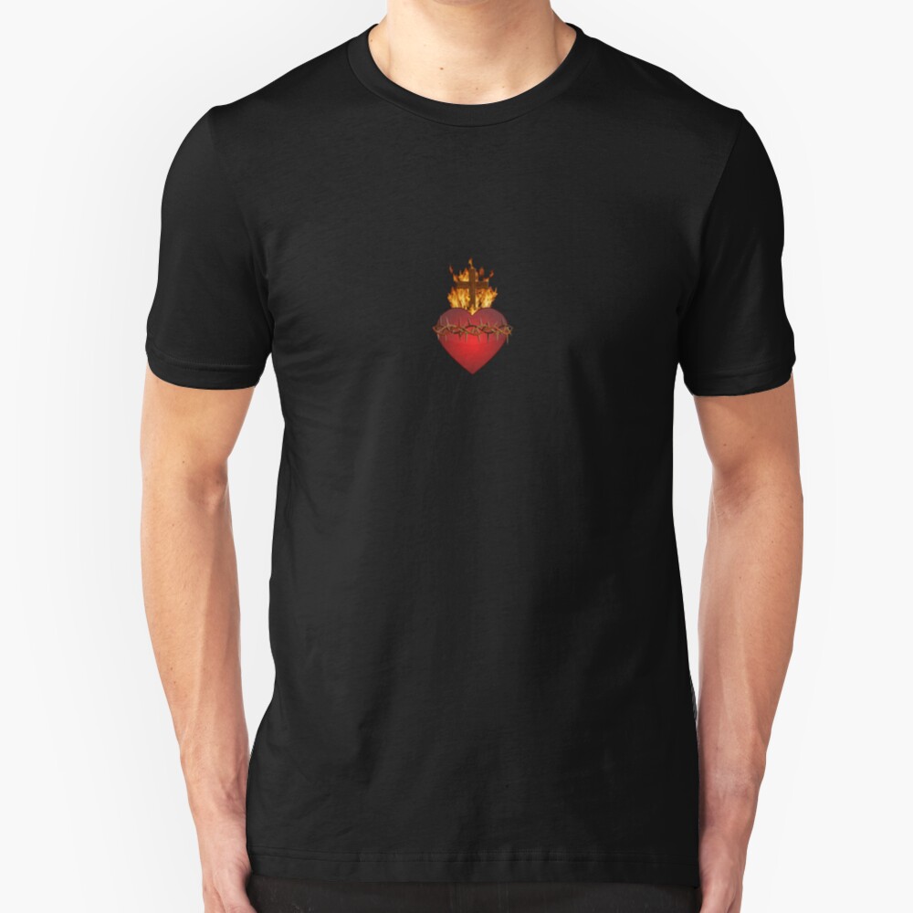 Sacred Heart Slim Fit T-Shirt