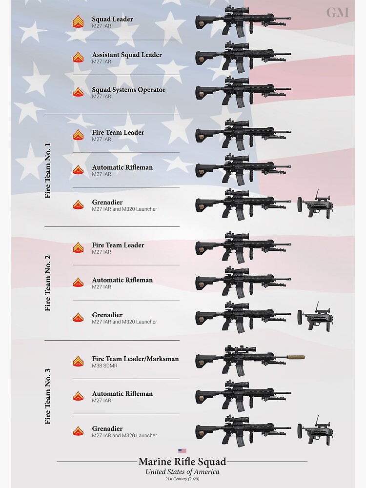 Weapons of the U.S. Marine Rifle Squad (2020) by nothinguntried
