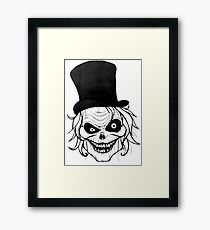 Hatbox Ghost Framed Print