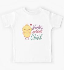 Der süßeste Ostern-Küken Eier der Welt Geschenk-Mädchen-Frauen-Kinder Kinder T-Shirt