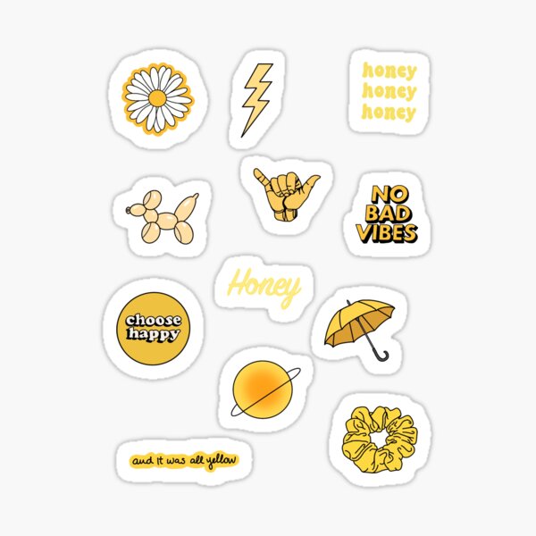 aesthetic stickers redbubble