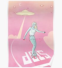 sk8 sci-fi Poster