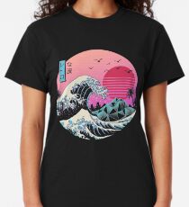 t shirt retro wave