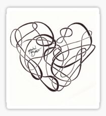 Heart Strings Sticker