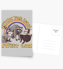 Street Cats Postcards