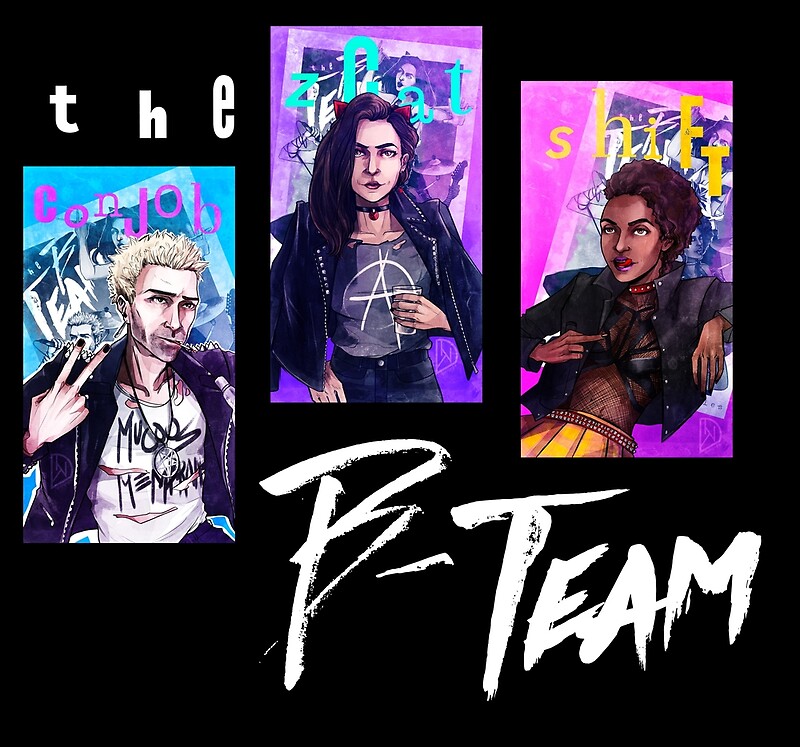 "THE B-TEAM" By Dizinky | Redbubble