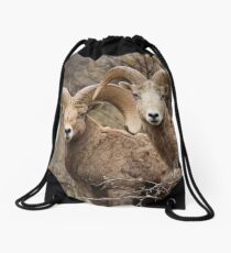 Bighorn Sheep Drawstring Bag