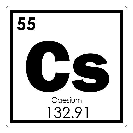 caesium periodic table