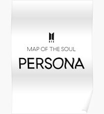 Póster MAPA DE BTS DEL ALBUM DE LOGO DEL ALMA DEL ALMA