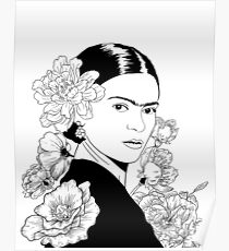 Frida Blumen Poster