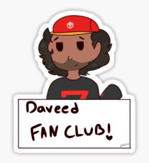 Pegatina ¡Pegatina del club de fans de Daveed Diggs!