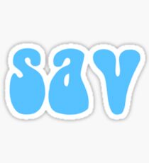 sav! (Blau) Sticker