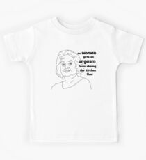 Betty Friedan Feministisches Zitat, Orgasmus Kinder T-Shirt