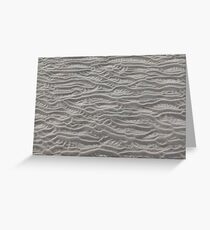 Inch Sand Ripples 1 Greeting Card