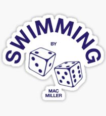 Swimming Dice Sticker