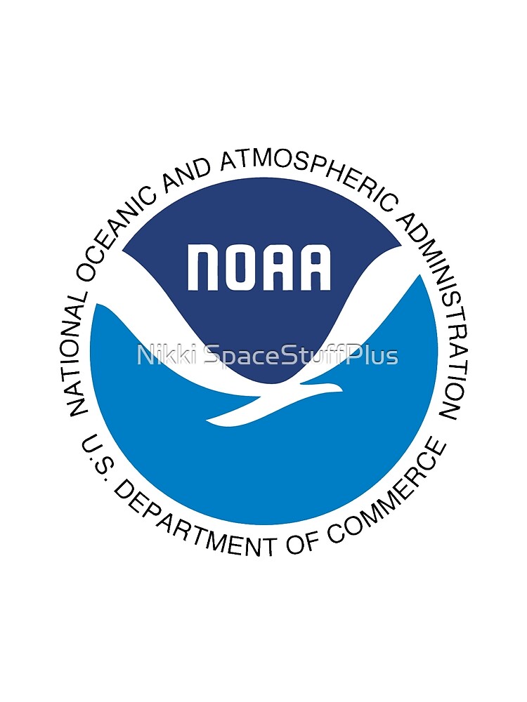 " National Oceanic And Atmospheric Administration Logo" T-shirt By ...