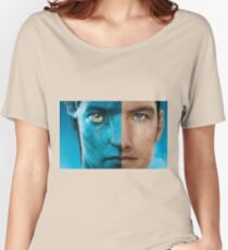 Man face portrait Women's Relaxed Fit T-Shirt