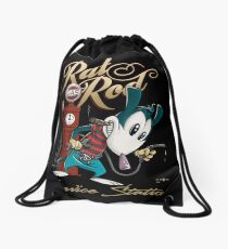 Rat Rod Gas I Drawstring Bag
