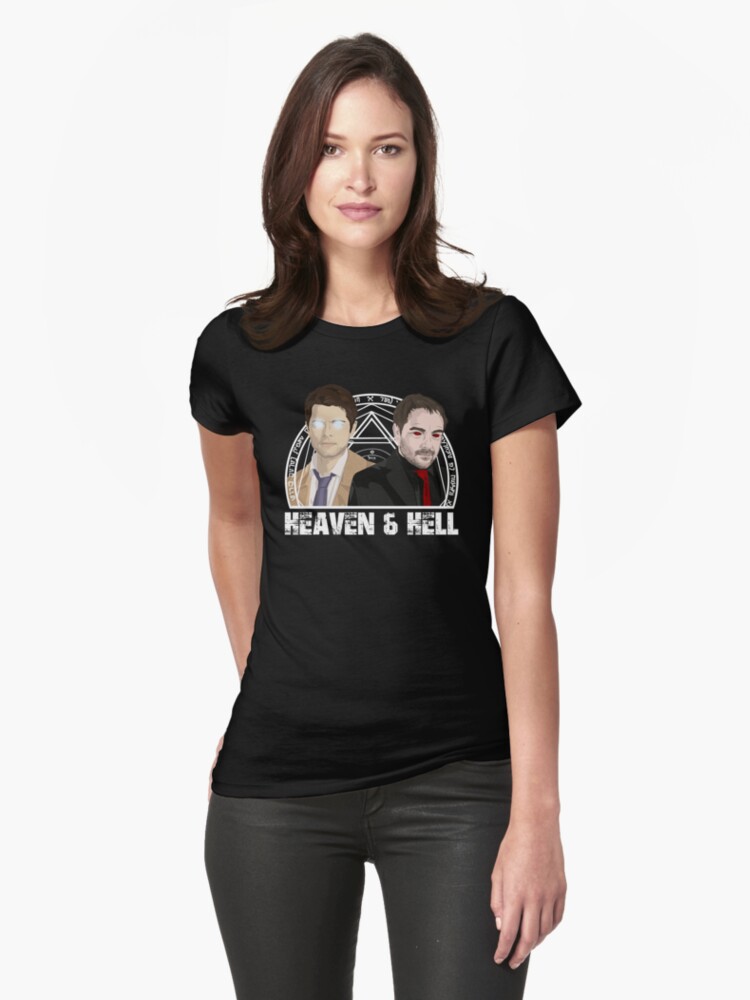 Heaven And Hell T Shirt By Elocinmuse Redbubble