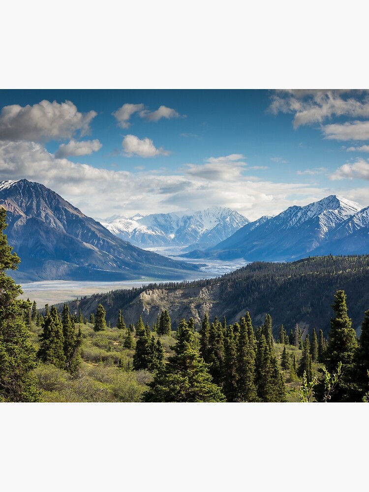 Forest Mountains River National Park Nature Photography Wall Art by TravelDream