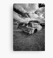 Car Graveyard - Morgan, SA Canvas Print