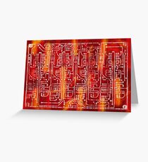 Printed circuit board Greeting Card