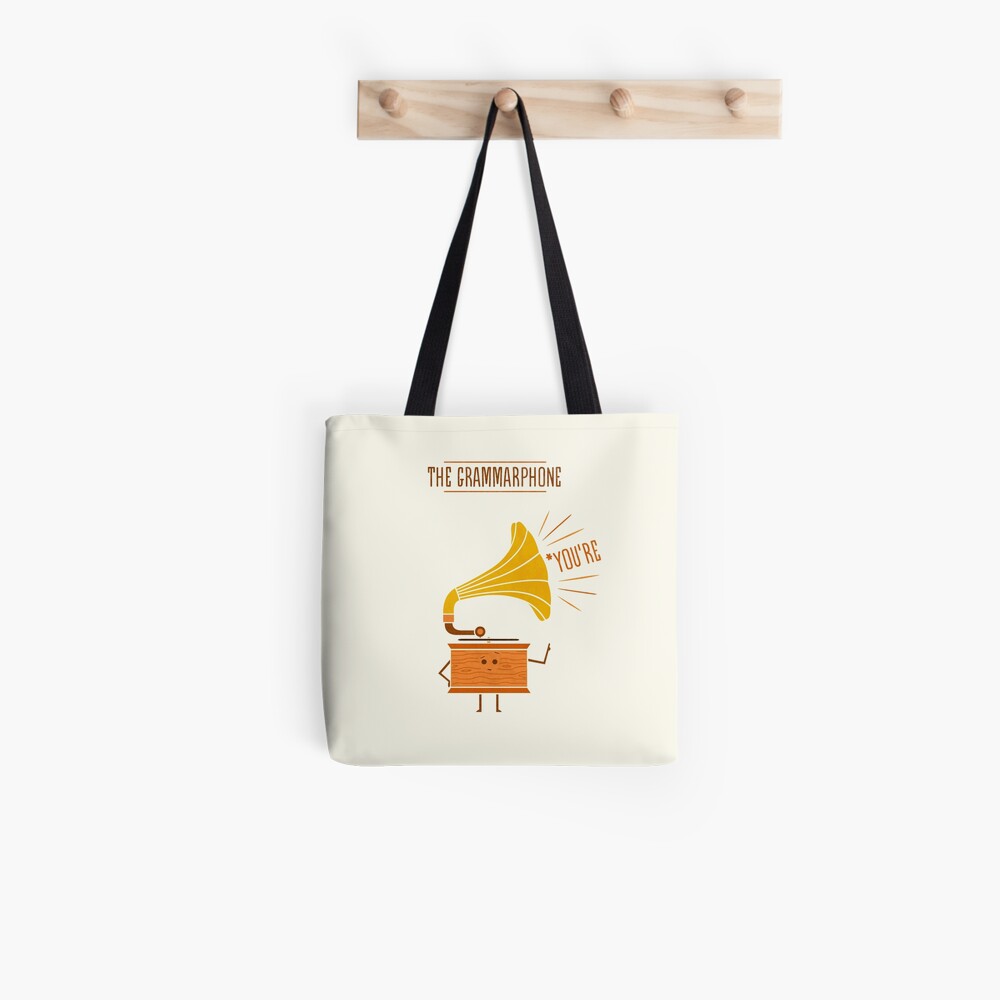 Grammarphone Tote Bag