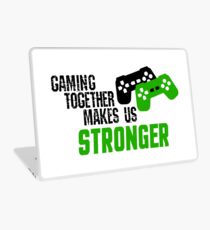 Vinilo para portátil Jugar juntos nos hace más fuertes